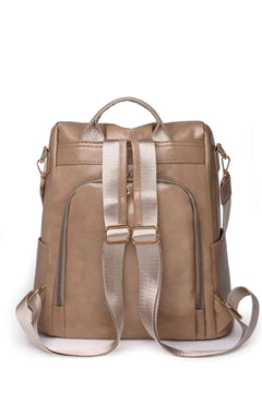 Marcy Zipper Pocket Backpack-