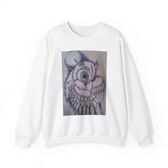 Unisex Heavy Blend™ Crewneck Sweatshirt- Baby Owl