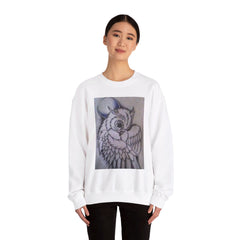 Unisex Heavy Blend™ Crewneck Sweatshirt- Baby Owl