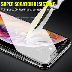 3 Pack HD Tempered Glass Screen Protectors for iPhone X