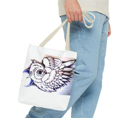 Tote Bag (AOP)- Baby Owl