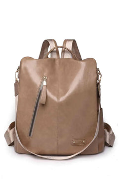 Marcy Zipper Pocket Backpack-