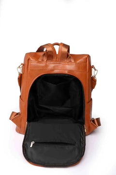 Marcy Zipper Pocket Backpack-